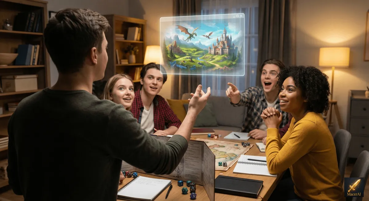 Macer AI | Zero-prep TTRPG screenshot