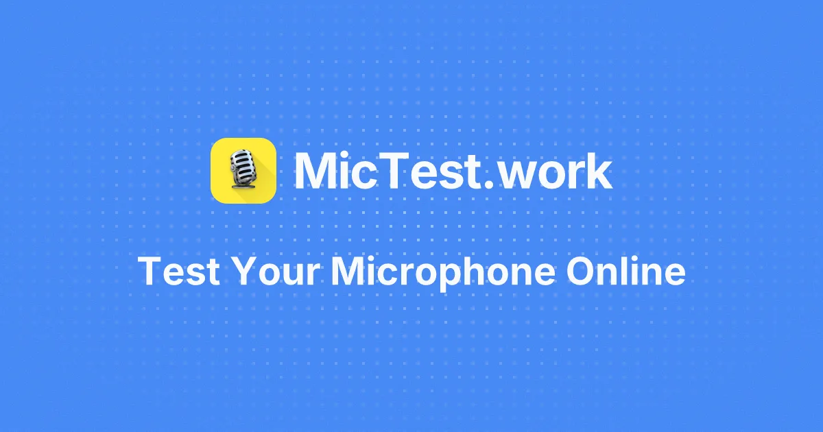 MicTest.work screenshot
