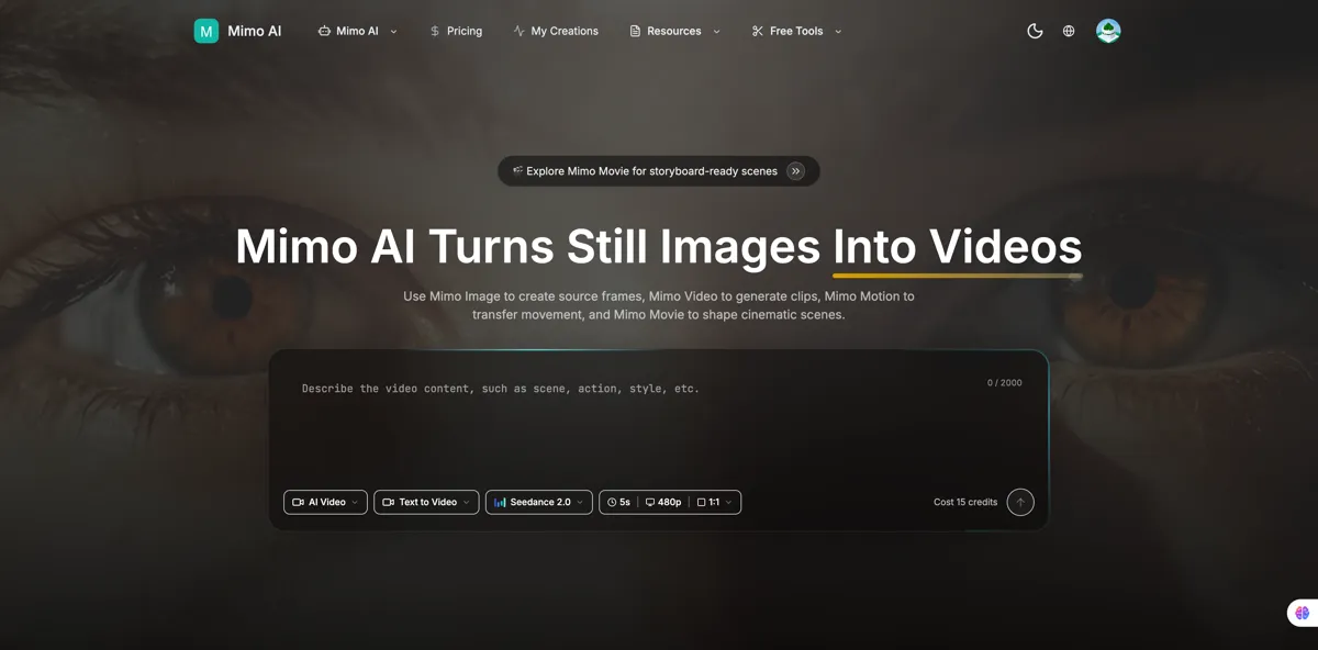 Mimo AI screenshot