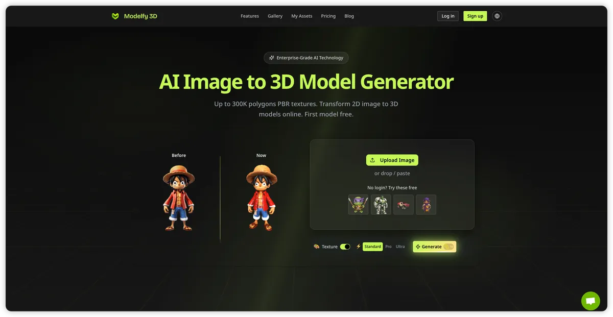 Modelfy screenshot