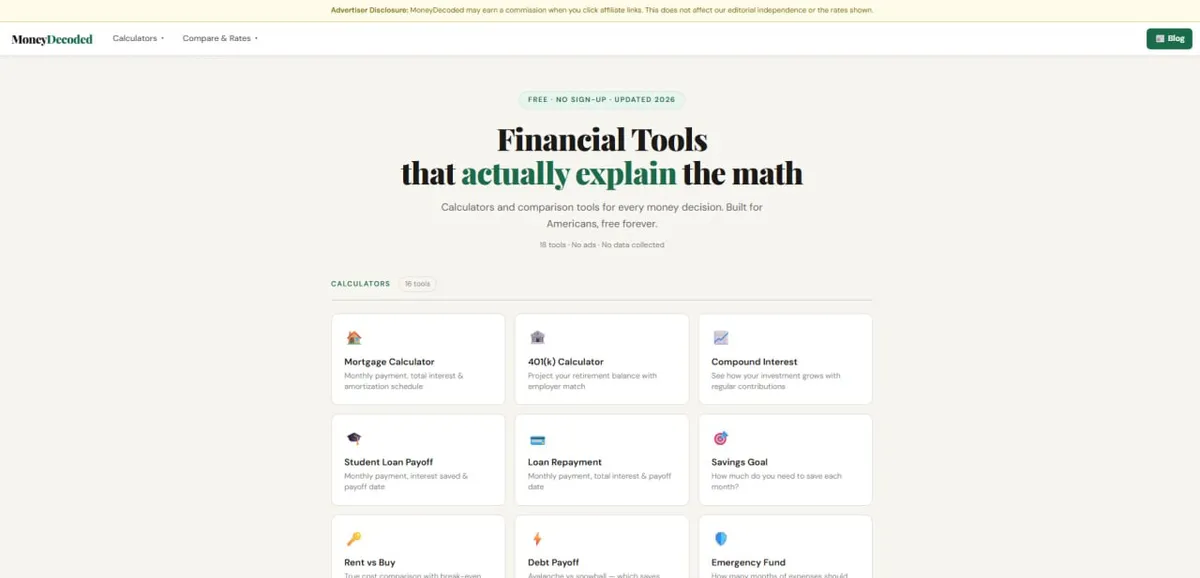 MoneyDecoded screenshot