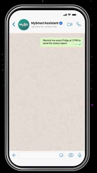 MySA : My Smart AI Assistant screenshot