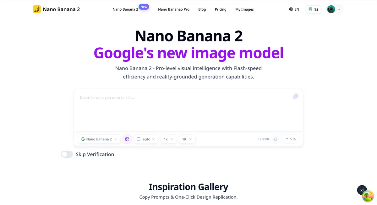 Nano Banana 2 screenshot