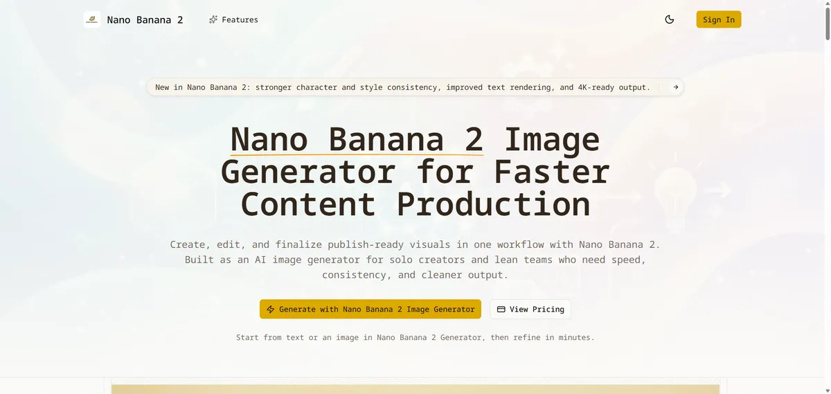 Nano Banana 2 screenshot