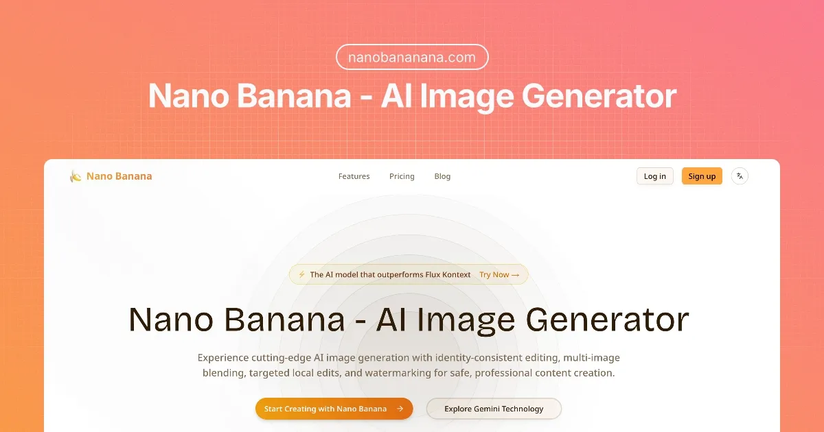 Nano Banana screenshot