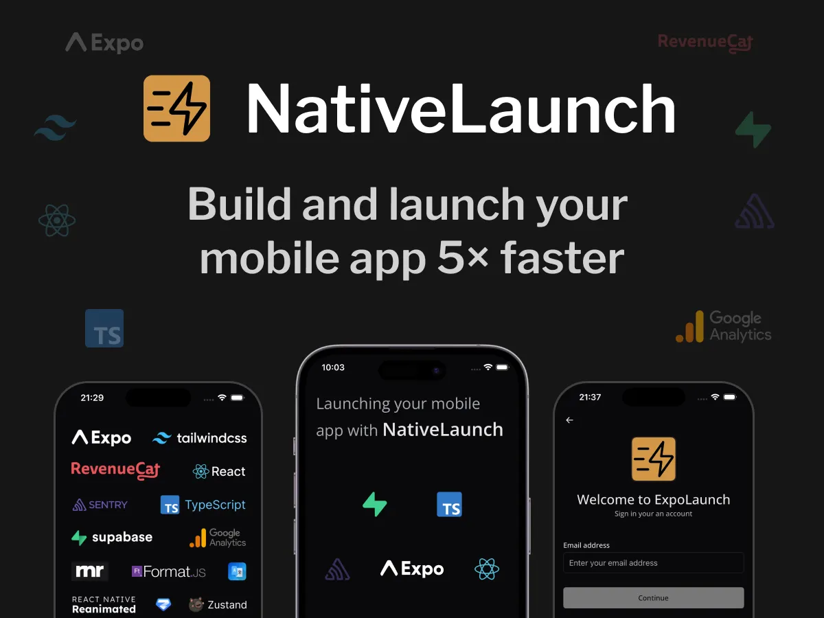Nativelaunch screenshot
