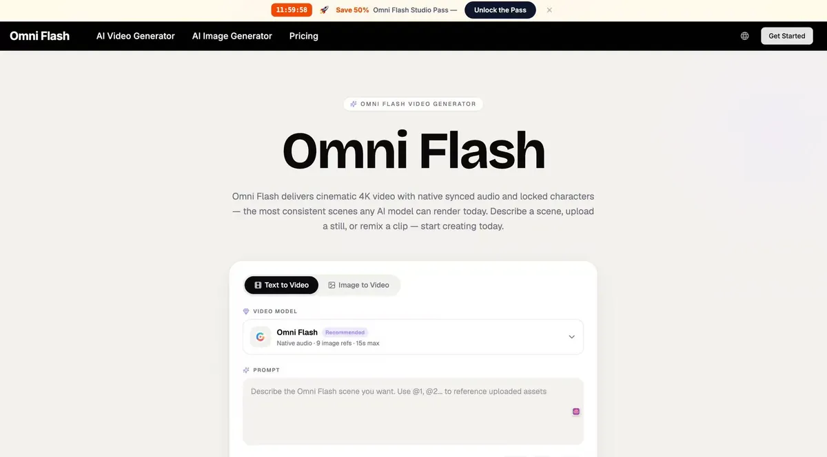 Omni Flash screenshot