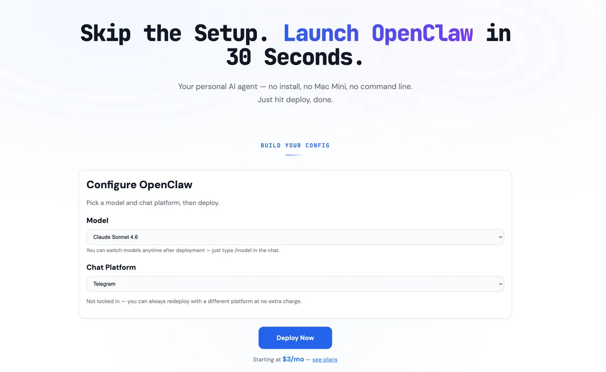 OpenClaw Launch screenshot