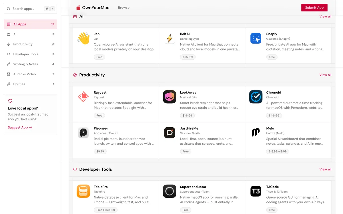 OwnYourMac screenshot