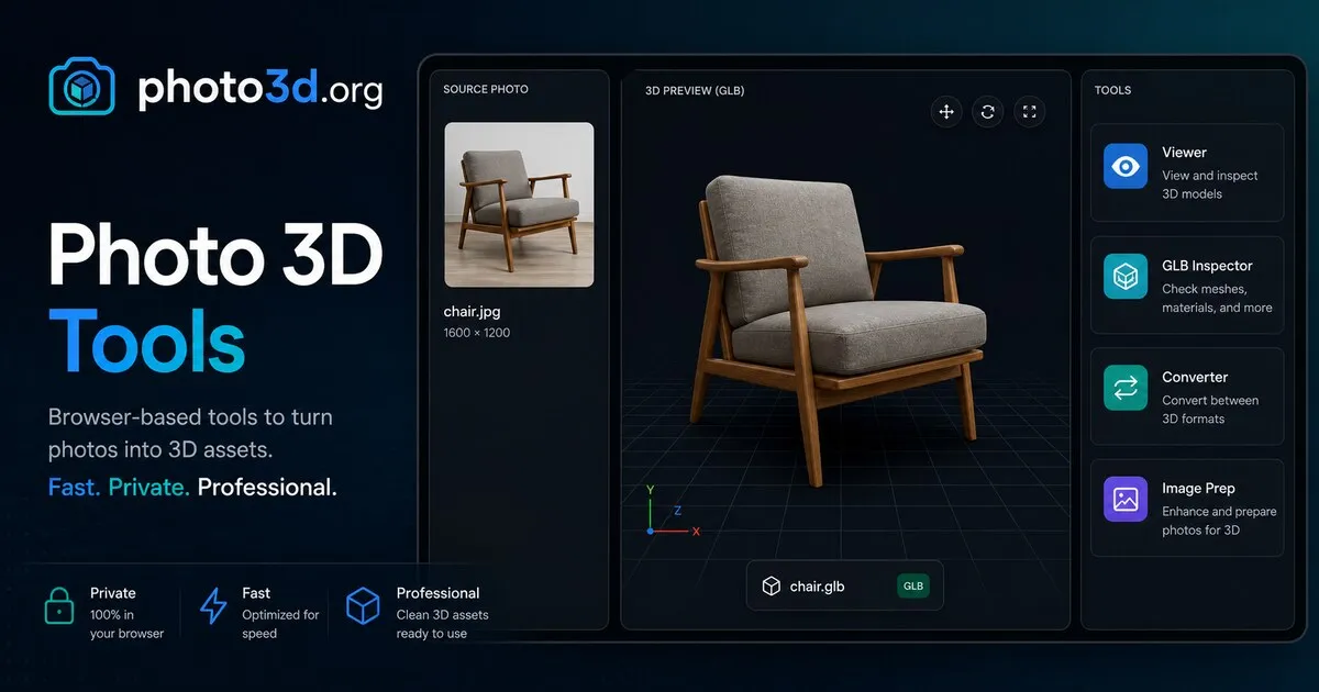 Photo3D screenshot