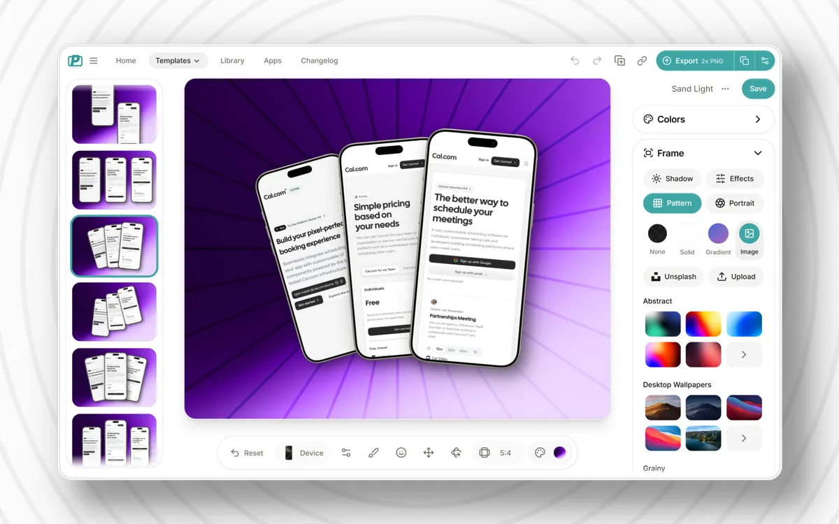 PostSpark screenshot