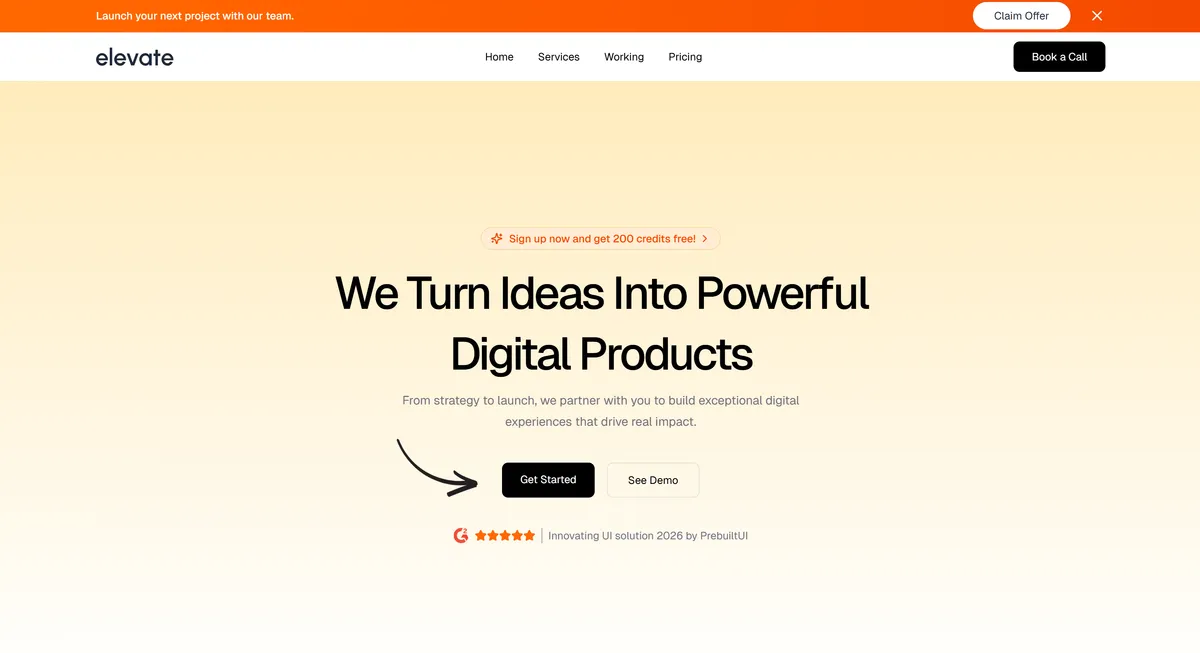 PrebuiltUI screenshot