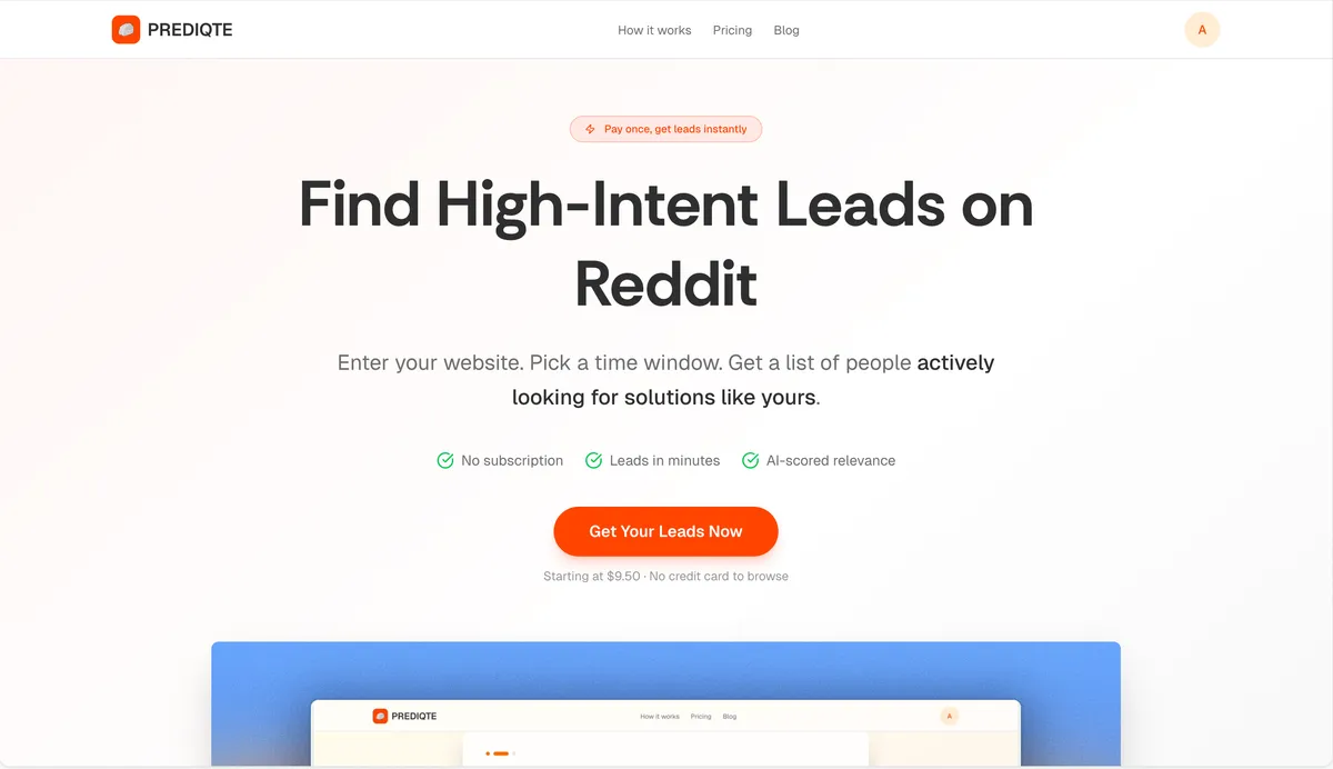 Prediqte screenshot