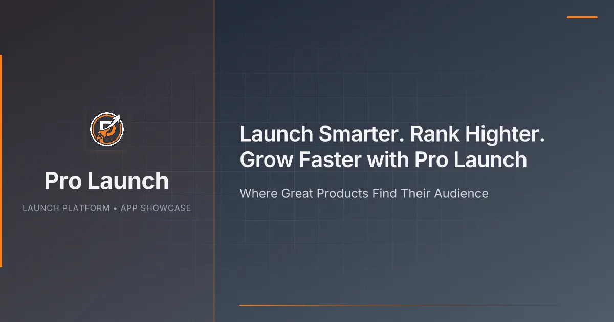 Pro Launch screenshot