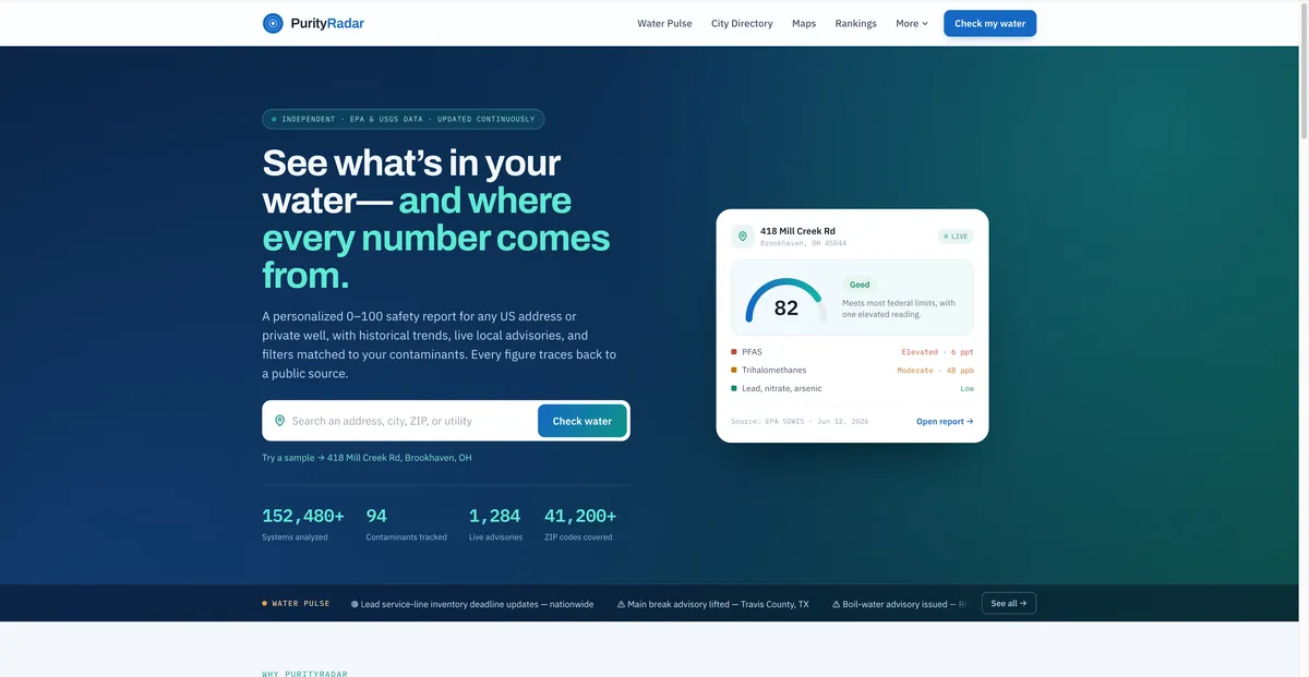 PurityRadar screenshot