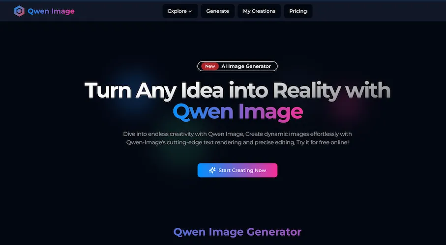 Qwen Image Generator screenshot