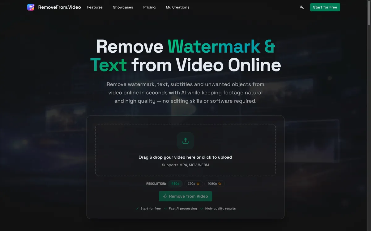 RemoveFrom.Video screenshot