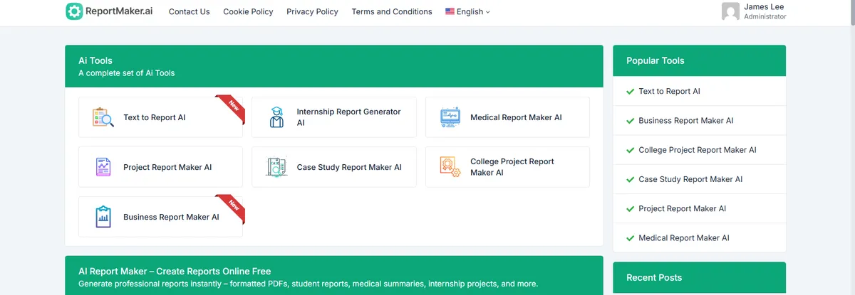 Report Maker Ai screenshot