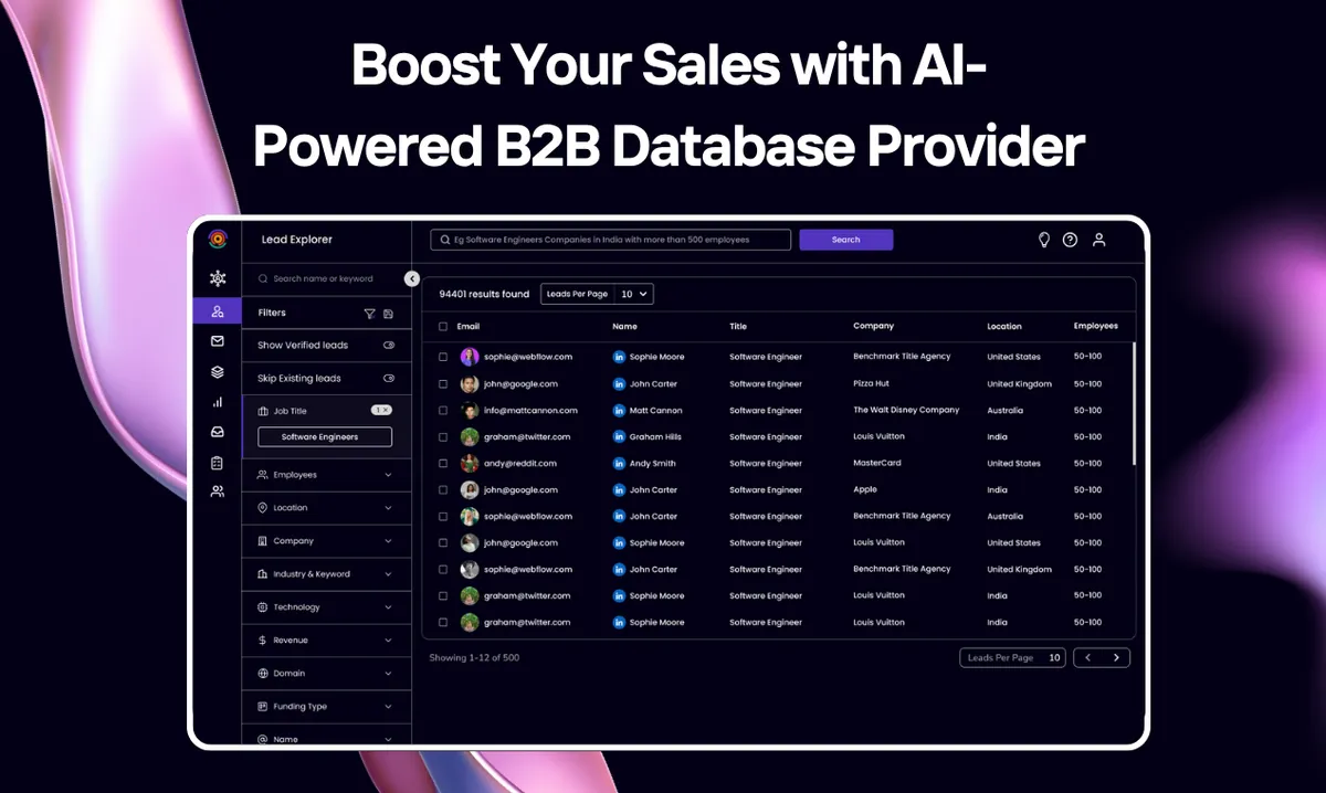Salestarget.ai screenshot