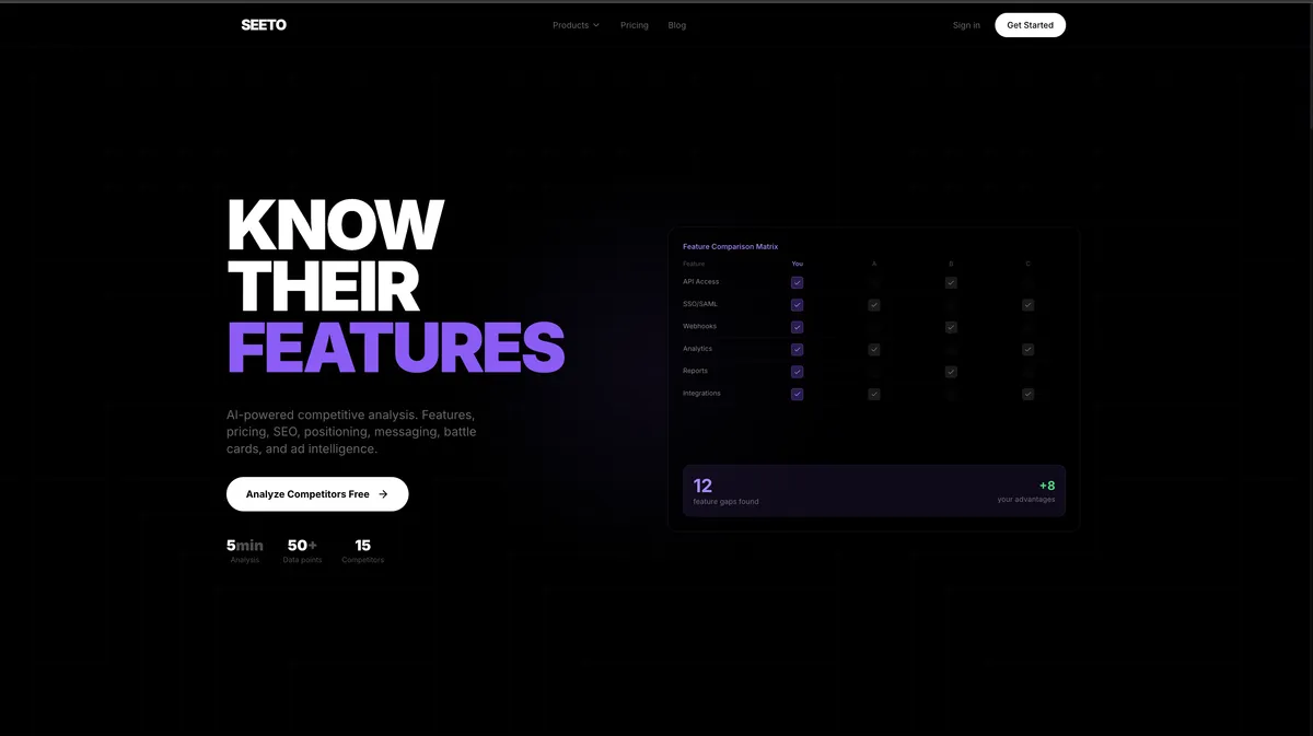 SEETO AI screenshot