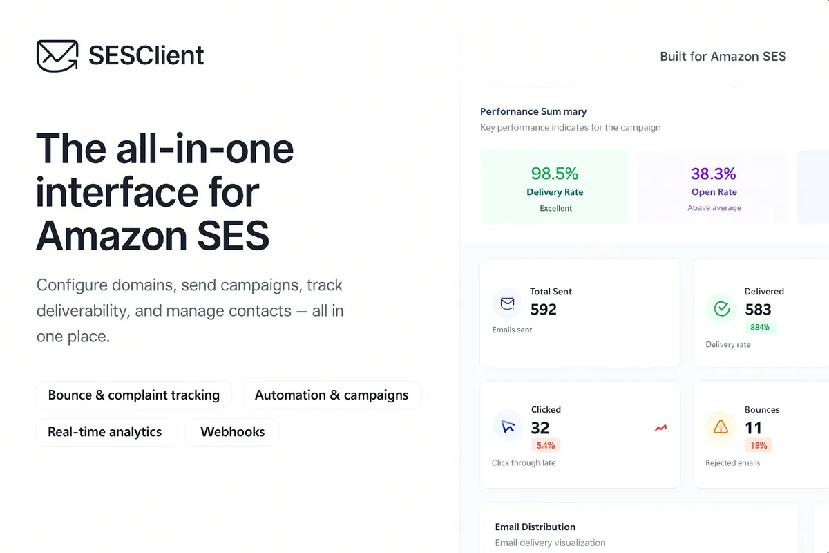 SESClient screenshot
