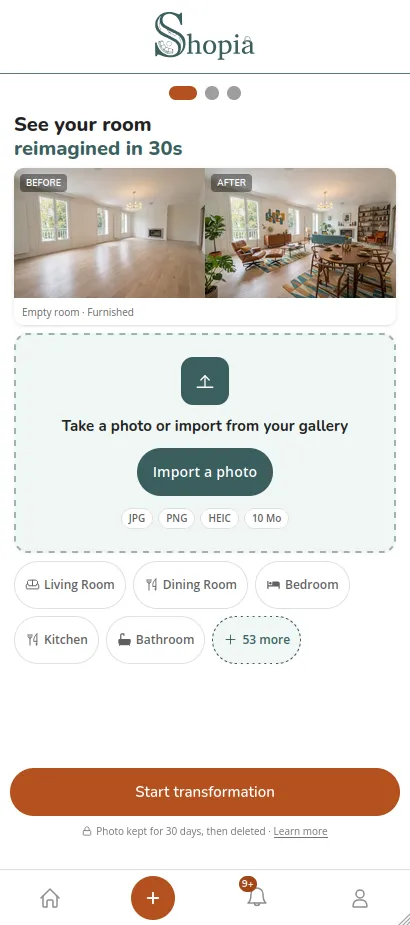 Shopia Home Design screenshot