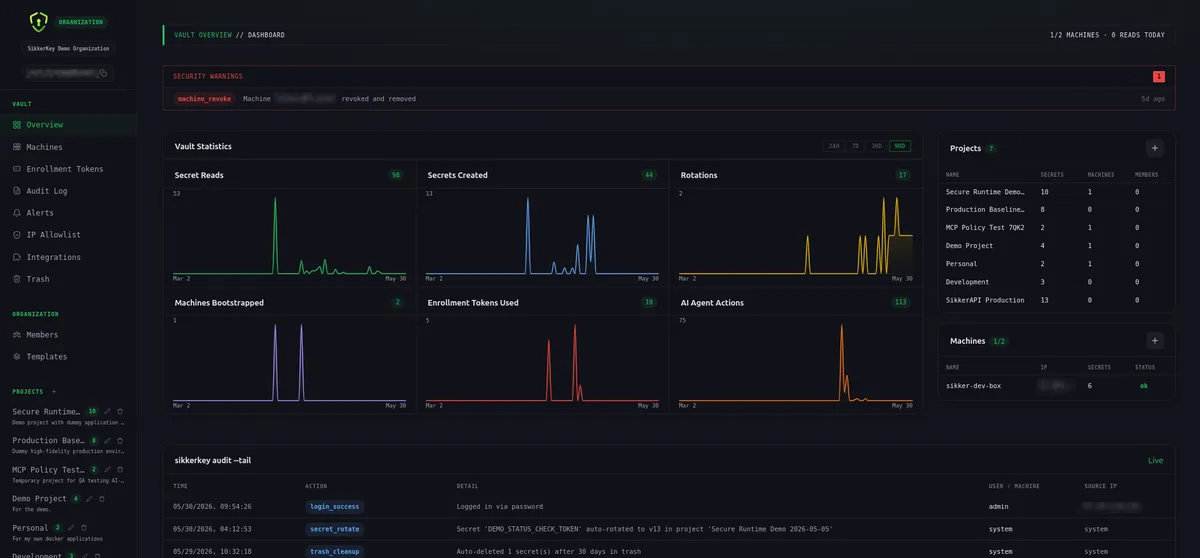 SikkerKey screenshot