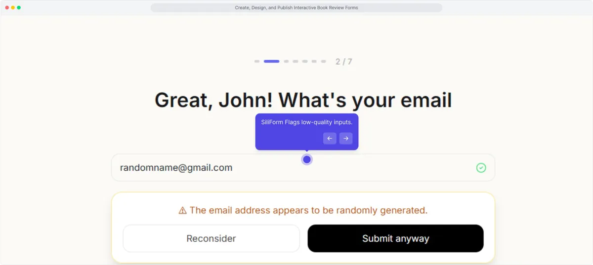 Siliform screenshot