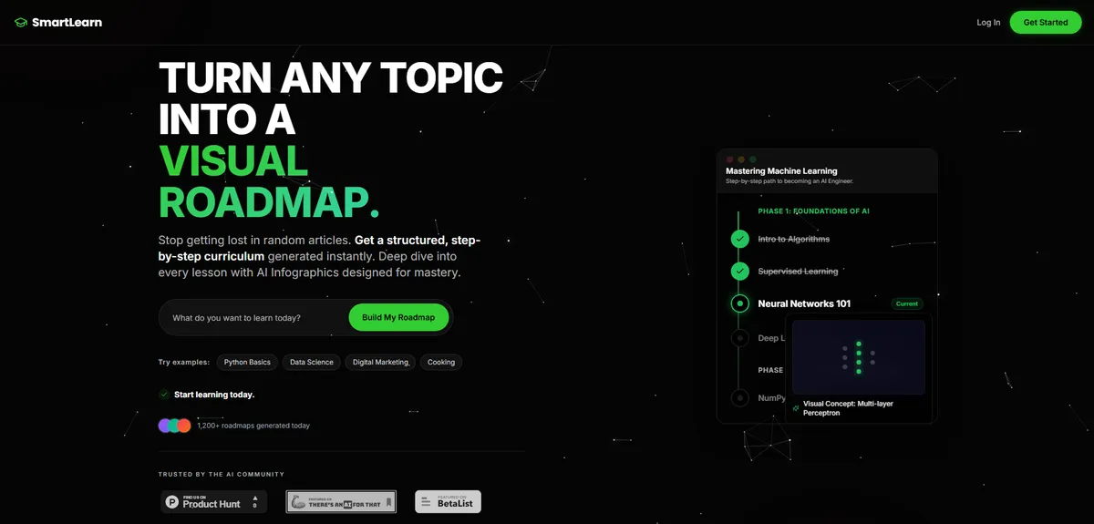 SmartLearn screenshot