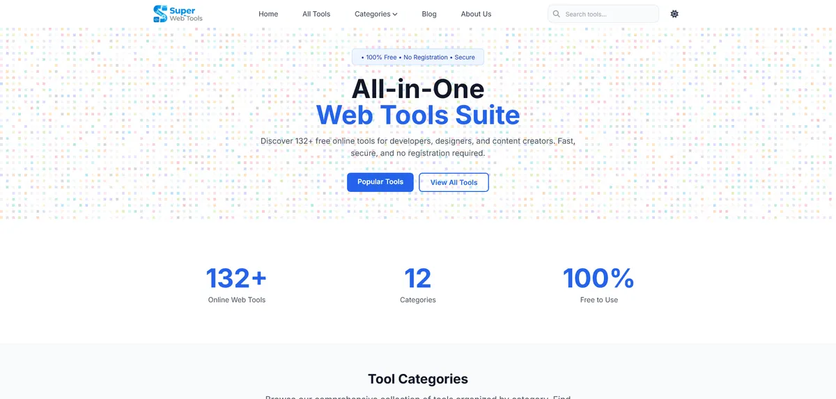 Super Web Tools screenshot