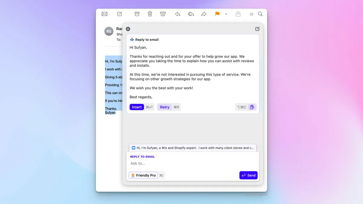 🔮 TextWisely – Your everyday writing companion screenshot