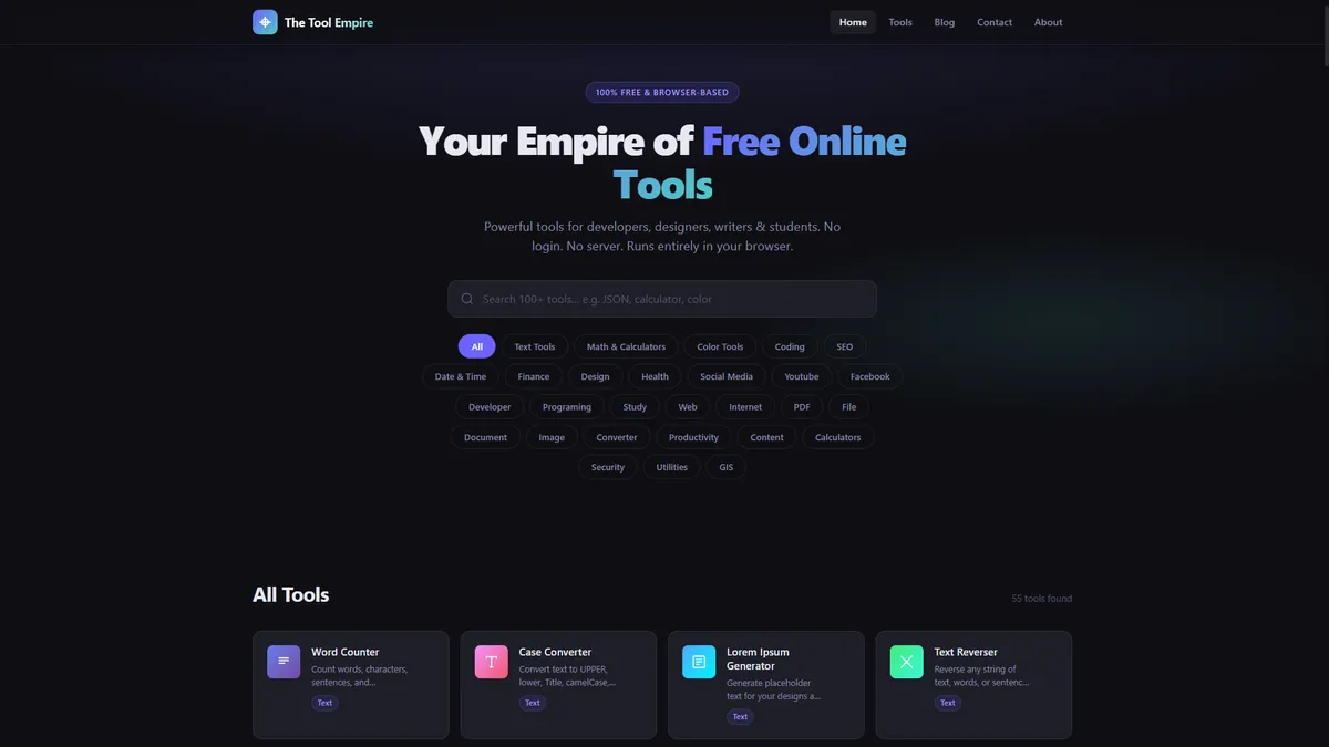 The Tool Empire screenshot