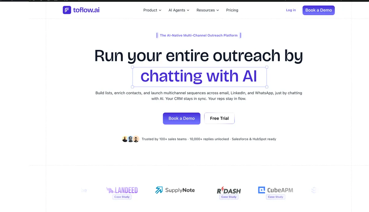 toflow.ai screenshot