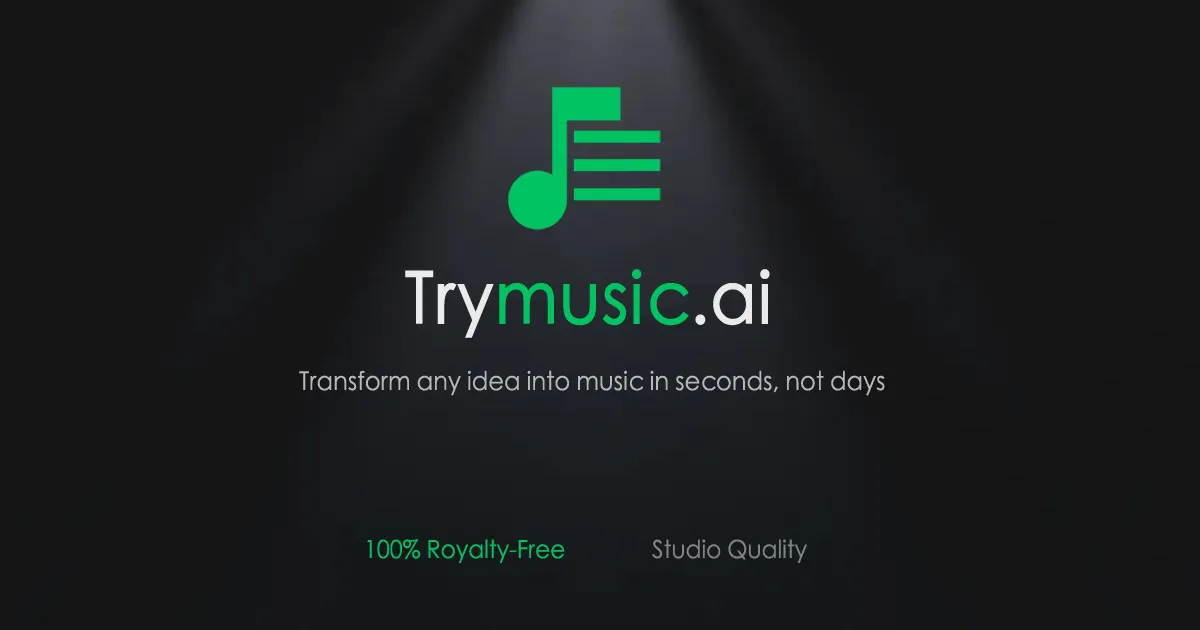 Trymusic AI screenshot
