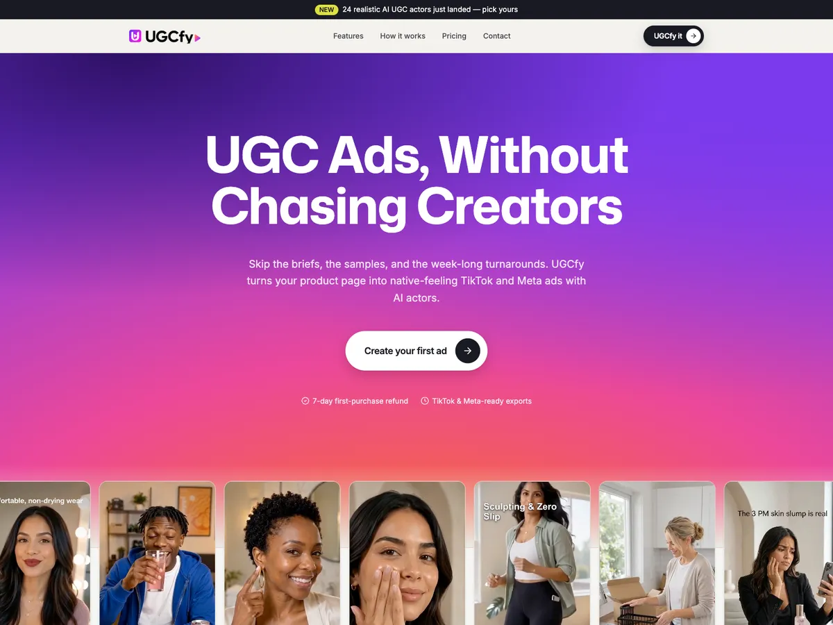 UGCfy AI screenshot