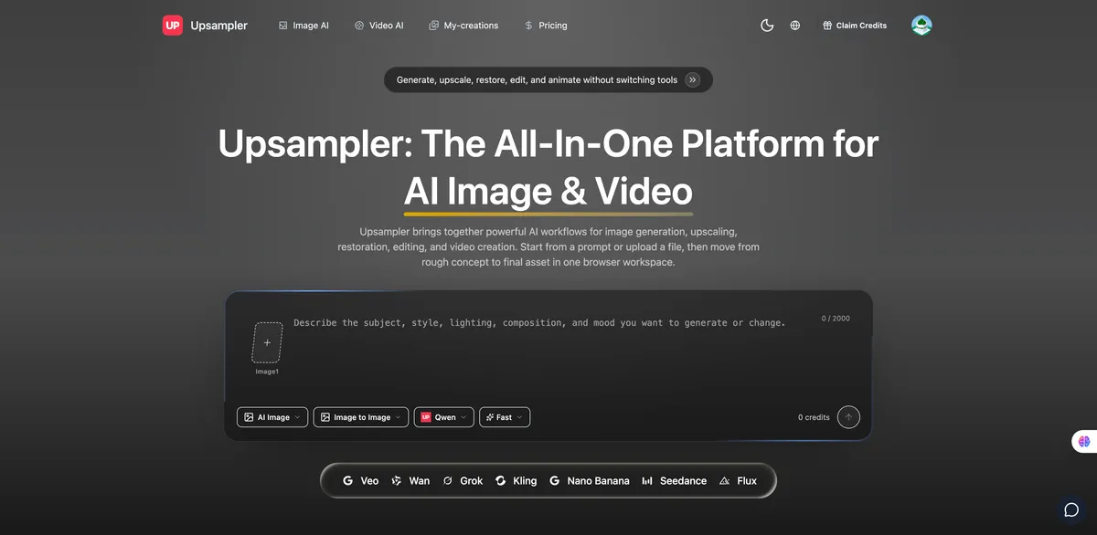 Upsampler screenshot