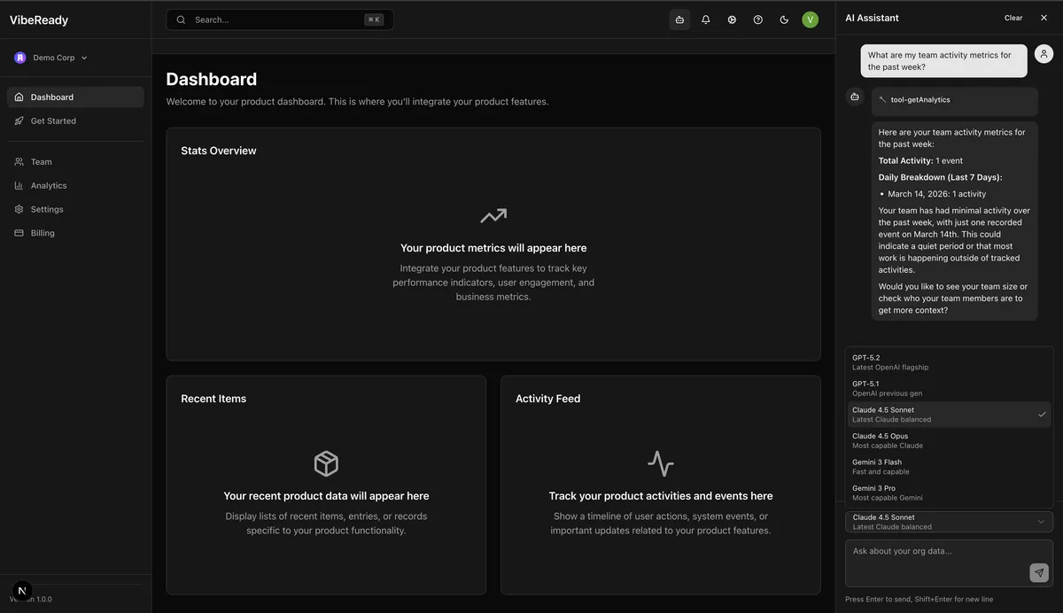 VibeReady screenshot