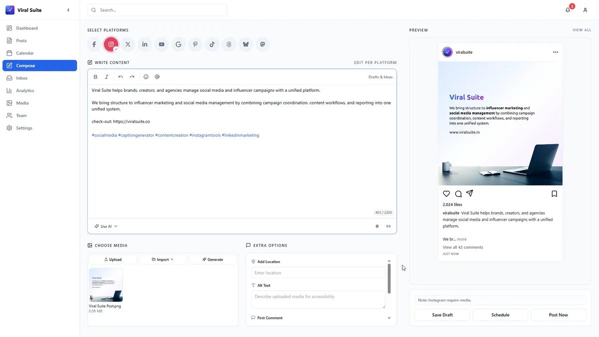 Viral Suite screenshot