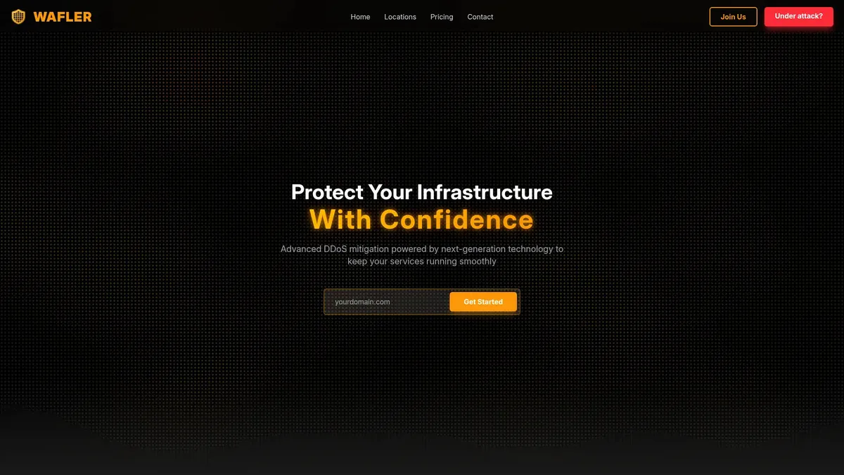 Wafler | DDoS Protection screenshot