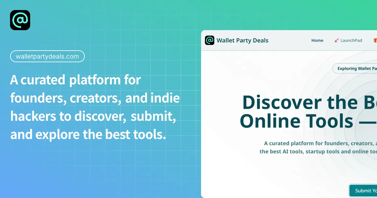 Wallet Party Deals screenshot