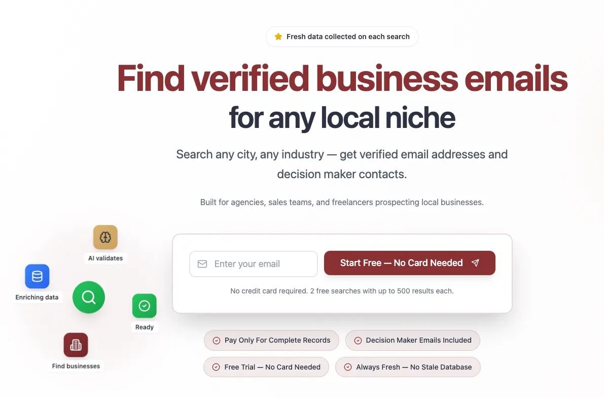 WebLeads screenshot