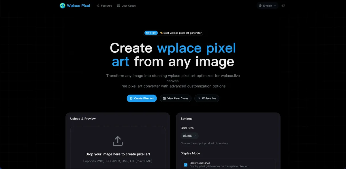 Wplace Pixel screenshot