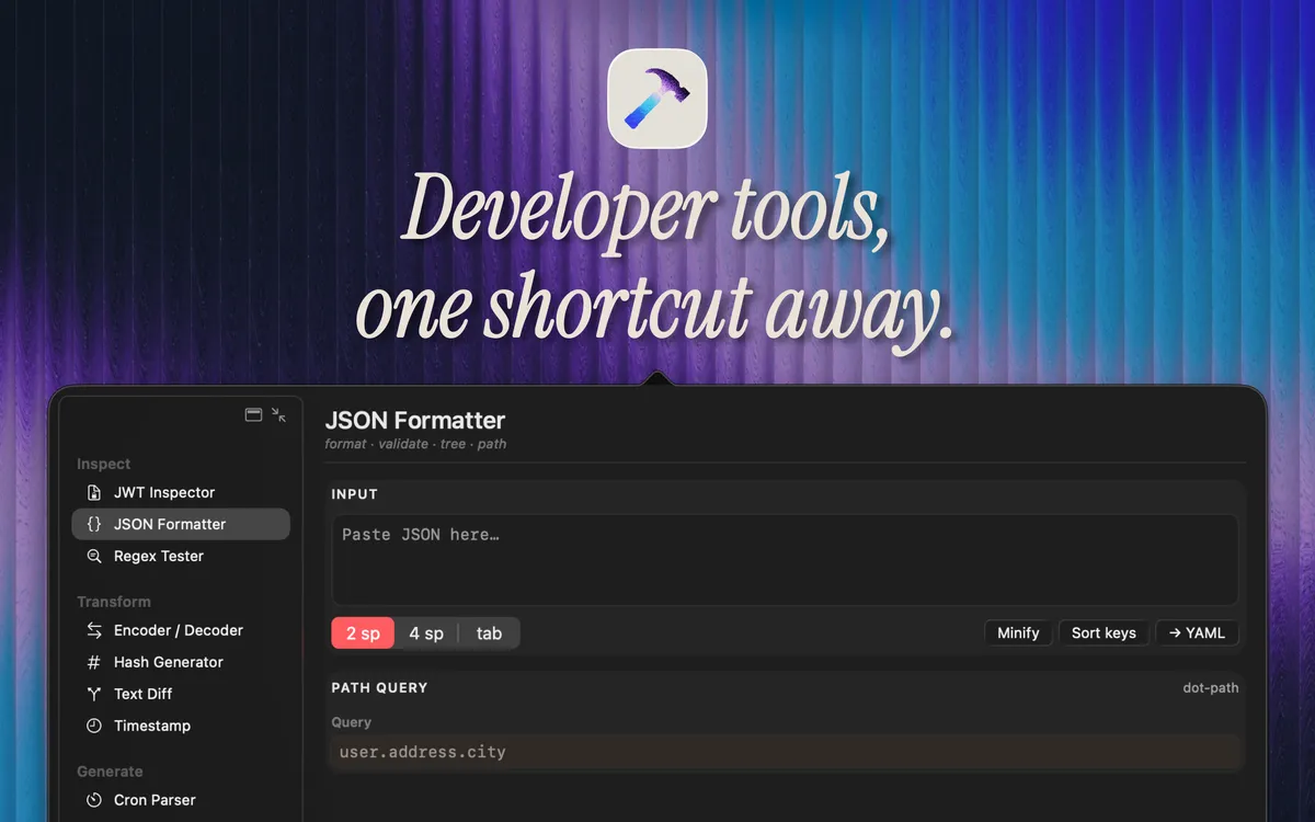 Wring - Developers Tools screenshot