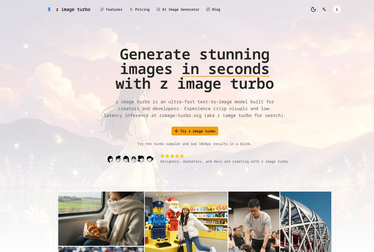 Z-Image Turbo screenshot