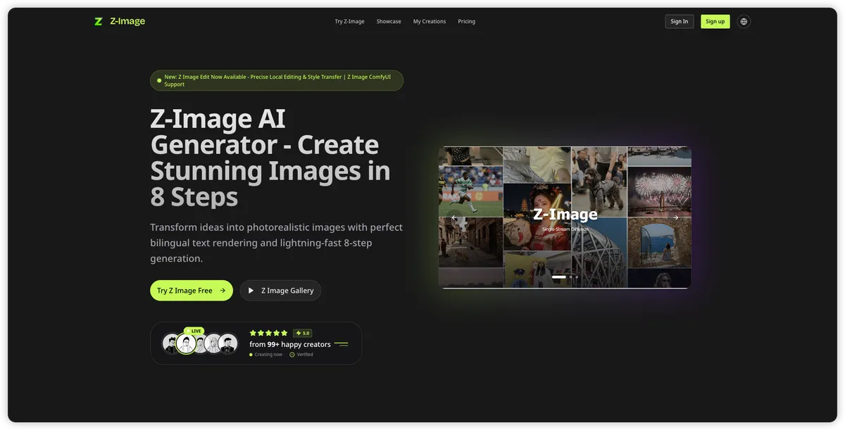 Z-Image screenshot